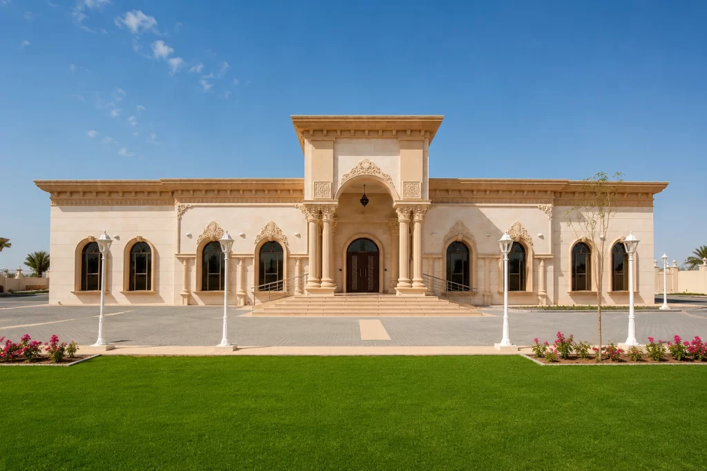 Luxury Villa Construction UAE project at Villa Matar, Al Bataeh, Sharjah